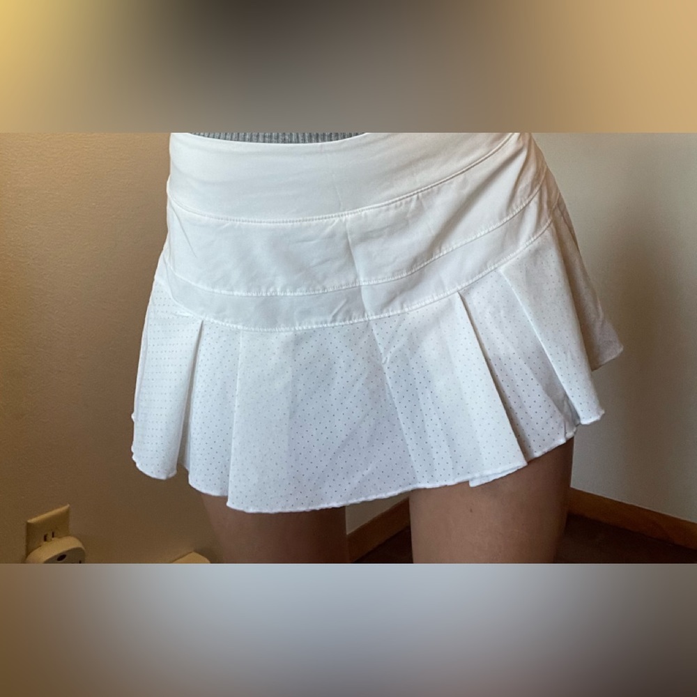 White Nike Tennis Skirt